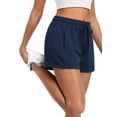 thumbnail image 5 of Cadmus Women's Drawstring Sweat Shorts High Waisted Summer Workout Casual Lounge Shorts with Pockets, 5 of 9