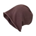 thumbnail image 1 of Gorro holgado resistente al viento y ligero para hombre y mujer, moda primavera otoño, tejido Marrón, 1 of 9