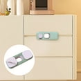 thumbnail image 4 of Rourlinge Safety Cabinet Locks Drawer Latches Anti-Pinch Hand Protection for Home Kitchen Bathroom Furniture proofing Security Device, 4 of 7