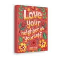 thumbnail image 2 of Scripture Walls Love Your Neighbor As Yourself Mark 12:31 Bible Verse Canvas Christian Wall Art Ready to Hang Unframed, 2 of 7