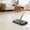 Green#867, variant on Halons Flat mop replacement pads, reusable washable thick absorbent covers, elastic fit for standard flat mops, 2 pack mop cloth sleeves for hard floor cleaning