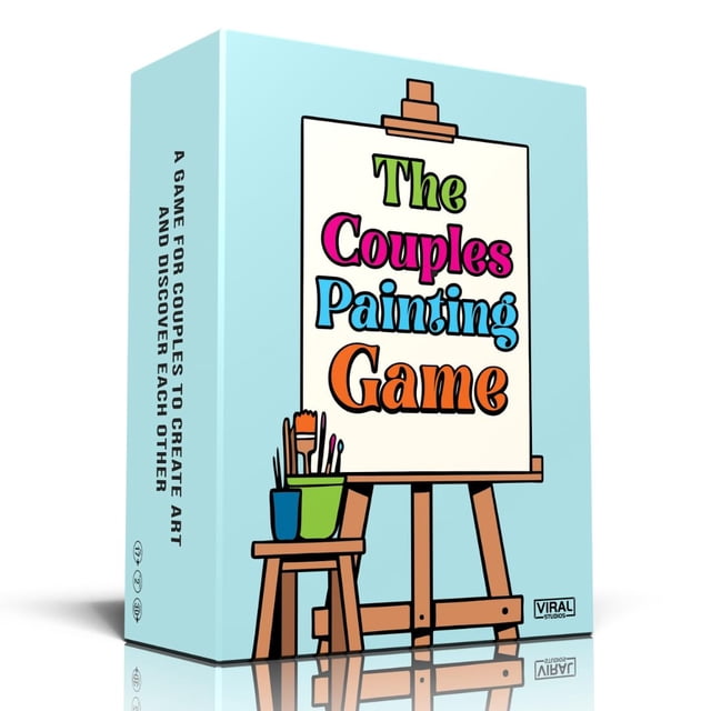 Juego de pintura Viral Studios para parejas, cita nocturna con kit