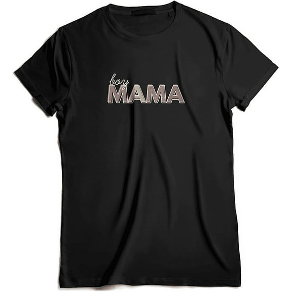 GotPrint Boy Mama Shirt, Mothers Day Shirts for Mom, Mama Birthday Gifts T Shirts, Cute Graphic T Shirts, Gift for Mom