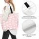 thumbnail image 3 of Easygdp Rabbit And Cloud Bolsas Tote para Mujer, Bolsos de Hombro para Viaje, Bolsos de Mano de Gran Capacidad para Compras y Trabajo, 3 of 8