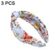 thumbnail image 2 of Diademas anchas anudadas para mujeres y niñas, aros para el cabello con nudo cruzado bohemio antideslizantes, diademas y accesorios para el cabello de moda para mujeres, 2 of 5
