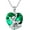 May-05, variant on Frog Necklace Sterling Silver Frog Pendant Necklace Jewelry for Women Embellished with Heart Crystal