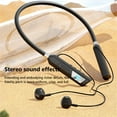 thumbnail image 5 of Summer Savings! RVASTEIZO Wireless Earbuds, Wireless Bluetooth Headset Around the Neck In-ear Noise Cancellation Ultra-long Life Digital Display Sports Headset, 5 of 5