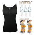 thumbnail image 5 of Women Compression Tank Top with Tummy Control Cami Shaper Slimming Camisole Shapewear Tops, 5 of 8