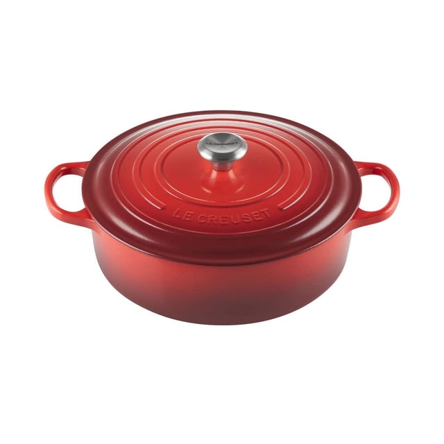 Horno holandés Le Creuset de hierro fundido esmaltado Signature, 6.75 cuartos de galón