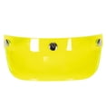 thumbnail image 1 of Mistaha Motorcycle Helmet Sun Visor Yellow - Retro Style Design for Forehead and Eye Protection - Anti-UV, Anti-Fog, Anti-Scratch - Universal 3-Snap Flip Up - Strengthened Polycarbonate - Fits Open, 1 of 6