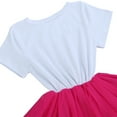 thumbnail image 6 of FYMNSI Baby Girls Birthday Outfit My 2nd Birthday Cake Smash Dress Polka Dots Tutu Dresses Infant Short Sleeve Summer Clothes with Bowknot Headband, 6 of 7