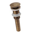 thumbnail image 1 of Desagüe De Fregadero Emergente De Latón, Tapón De Drenaje De Recipiente De Fregadero Vintage Con Drenaje Rápido Y Filtrado Eficaz Para Lavabo De Baño, 1 of 7