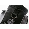 thumbnail image 4 of Bolsa de golosinas para perros, bolsa de comida para perros, pequeña bolsa de comida para entrenamiento de perros con mosquetón, dispensador de bolsas y cintura ajustable, juguete para mascotas fácil, 4 of 5