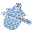thumbnail image 6 of TiaGOC Dog Raincoat Hooded Slicker Poncho for Small to X-Large Dogs and Puppies Rainbows - XL, 6 of 6