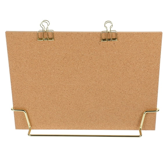Milisten Small Desktop Cork Board Office 32.00X23.00X1.50CM White