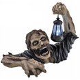 thumbnail image 2 of Lámpara solar de zombis para Halloween, estatuas de zombis para jardín con linterna LED, estatuas de zombis para jardín, estatua de terror para jardín al aire libre, patio, césped, 2 of 5