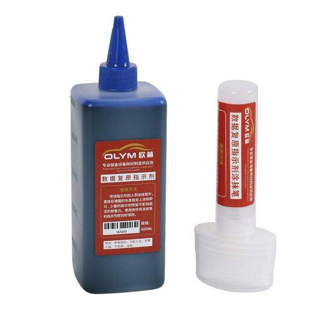 Automotive Sheet Metal Depression Repair Tool Fluid, High Conductivity Data Recovery Indicator, 500ml Capacity, Does Not Spark Adhesion