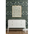 thumbnail image 5 of Seabrook Designs Navy & Sage Stenciled Floral Prepasted Wallpaper, 5 of 7