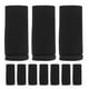 thumbnail image 1 of BRIGHTFUFU 10Ud Cinturones Elásticos Negros Con Sujetadores Resistentes Para Ajuste Y, 1 of 8