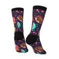 thumbnail image 5 of Uemuo Donuts1 Pattern Women's Crew Socks, Soft Durable Breathable Moisture-Wicking with Odor Control Cotton socks, 5 of 9