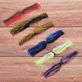 thumbnail image 6 of OROOTL 6 Bundles DIY Silicone Jig Skirts Spinnerbait Replacement Skirt for Spinnerbaits Bass Buzzbaits, 6 of 7