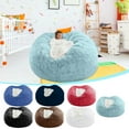 thumbnail image 4 of Bean Bag,Bean Bag Chair Cover,Big Huge Giant Bean Bag Chair for Adults,(No Filler) Bean Bag Chair for Adults Kids Comfy Giant Round Beanbag Lazy Sofa Cover Washable Covers,Double Stitched Seams, 4 of 8