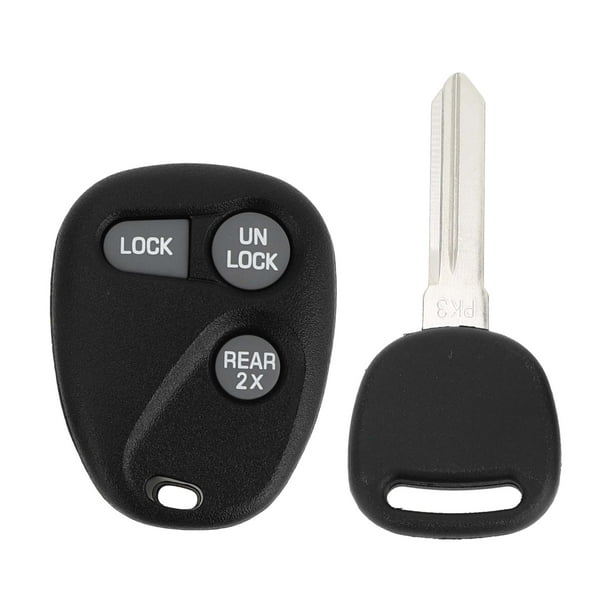 Control remoto de entrada sin llave Unique Bargains 315MHz AB01502T para Chevy Express 46 Chip 3 Botones