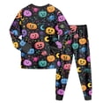 thumbnail image 5 of Leey-World Halloween Kids Pajamas Boys Girls Pajamas 2-Piece Pjs Set Kids Long Sleeve and Pants Jammies Casual Wear Girls' Sleepwear Lounge Clothes, 5 of 9