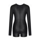 thumbnail image 5 of Body moldeador para mujer, moda negra, ajustado, con cremallera, estilo discoteca, mono moldeador para mujer, 5 of 8
