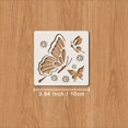 thumbnail image 2 of 9PCS Border Stencil Craft Paint Template stencils for crafts reusable plastic floral vine butterfly designs for wood furniture wall canvas floor DIY art,E-9PCS, 2 of 7