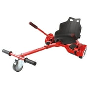 All In One Hover Cart Attachment For Hoverboard - Transform your Hoverboard into a Go Kart with Hovercart - Red