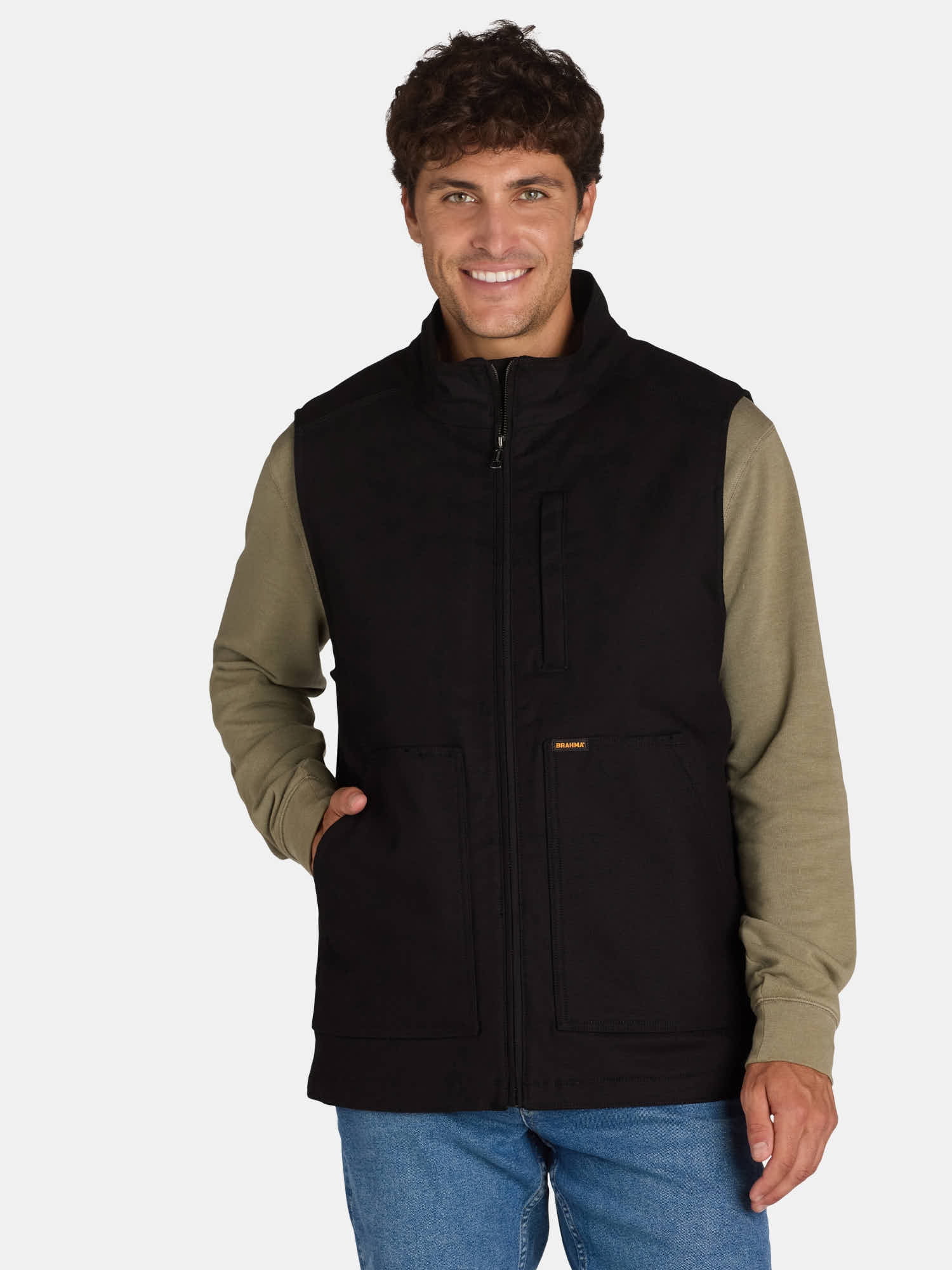 Brahma Men's Work Vest, Sizes S-3XL
