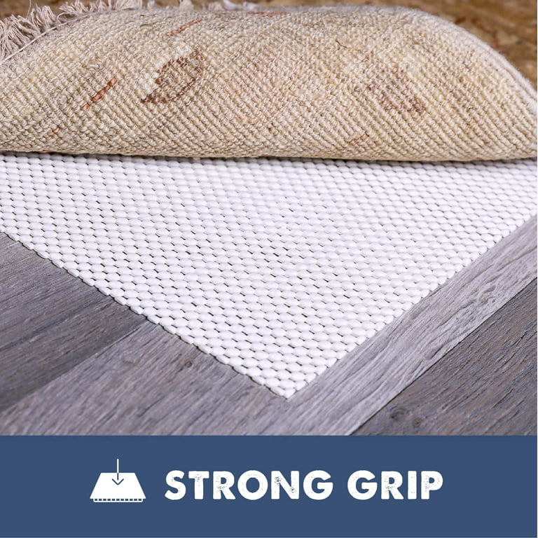 Non Slip Rug Pad Gripper 9 x 12 ft Extra Cushioned Pads by Slip-Stop