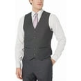 thumbnail image 2 of Adam Baker Men's Classic Fit 3-Piece Jacket, Vets, Trousers Vested Suit Set - Many Sizes & Colors Available, 2 of 4