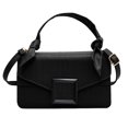thumbnail image 1 of Bolso tipo bandolera para mujer, bolso tipo cartera clásico, bolso pequeño de piel sintética sencillo., 1 of 5