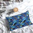 thumbnail image 6 of Kdxio Cotton Pillow Cases 16"x24" Pillowcases,Soft and Breathable Bedroom Pillow Cases-Hawaiian Style, 6 of 8