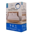 thumbnail image 3 of Protector Refrescante para Colchones Mainstays 1 Pieza Individual Diseño Liso Color Blanco, 3 of 4