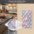 thumbnail image 5 of Yayeee Blank Wall Plate Cover 1-Gang 4.5"x2.7" Home Unused Decorative Outlet, Pink Art Pattern, 5 of 7