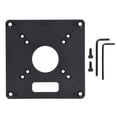 thumbnail image 2 of Woodworking Tool,120 x 120MM Aluminum Flip Panel Router Accessory Rugged and Tough, 2 of 12