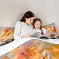 thumbnail image 4 of Feelyou Pelicans Wildlife Twin Bedding Sets 7pcs, Summer Beach Marine Comforter Set, 4 of 8