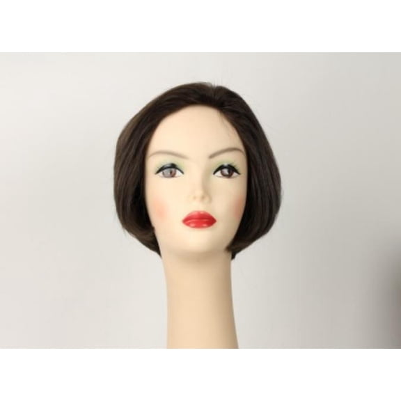 European Human Hair Freeda Wig Dark Brown Dorothy Size Large
