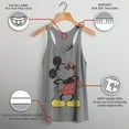 thumbnail image 3 of Womens Mickey & Friends Classic Mickey Distressed Racerback Tank, 3 of 9
