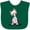 Green, variant on Inktastic Chinese Crested Boys or Girls Baby Bib