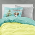 thumbnail image 2 of Carolines Treasures BB1574PILLOWCASE Christmas Tree and Jack Russell Terrier Fabric Standard Pillowcase Standard, 2 of 2
