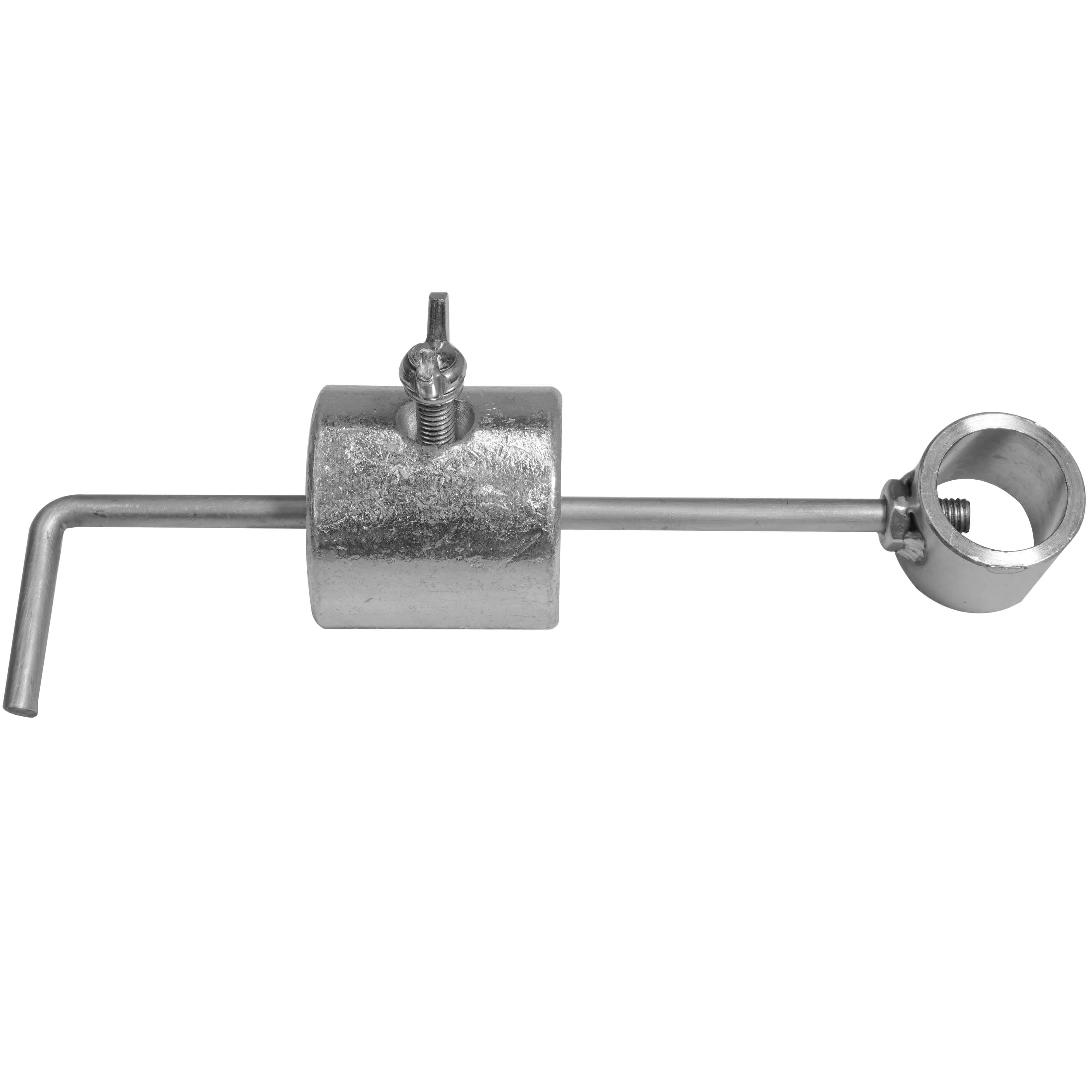 Titan Outdoors Stainless Steel 90 lb Capacity Open Fire Rotisserie