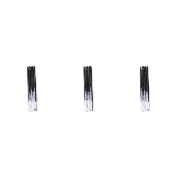 Seitruly Juego de 5 unidades de bolígrafo para esculpir arcilla de 3/5/8mm, exquisito lápiz para decoración de uñas, bolígrafos de reparación de negro rojo oscuro 3 mm 3piezas Seitruly CBP003037