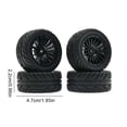 thumbnail image 3 of Tholdsy Diferencial delantero, pieza mejorada, mano de obra, piezas de coche RC, conjunto de diferenciales de pieza mejorada, como se muestra, Kits de construcción modelo Negro  4 piezas de neumáticos, 3 of 6