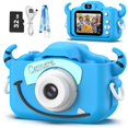 thumbnail image 1 of Cámara Goopow para niños de 3 a 8 años con tarjeta SD de 32 GB, 12 MP, 1080p HD, 1 of 7