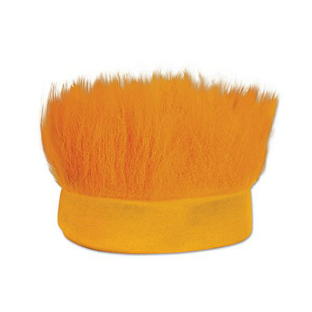 Hairy Headband with Hair Colored Sweatband Funny Adult Costume
