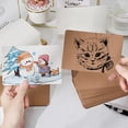 thumbnail image 4 of Hzzsbu 50pcs Vintage Blank Note Cards Double Sided Thick Cardstock DIY Greeting Invitation Message Note Cards Craft Paper for Drawing Calligraphy, 4 of 7